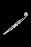 Metal 6.5 Inch Hand Pipe with Skull Stem