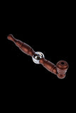 Metal Hand Pipe with Bead on Stem