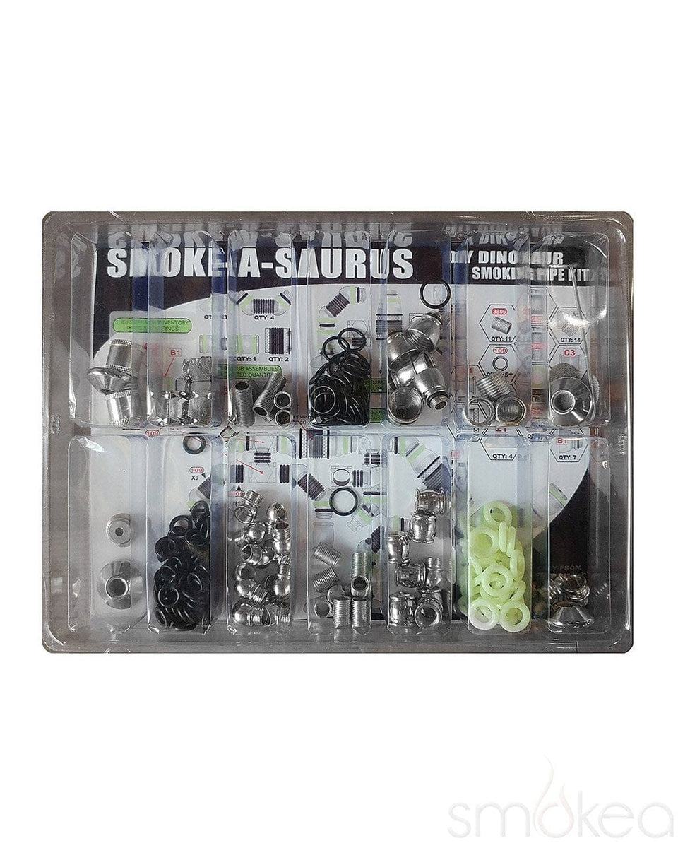 Big Pipe Smoke A Saurus Rex Metal Pipe Super Kit – fakherstore