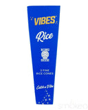 Vibes King Size Rice Pre Rolled Cones (3-Pack)