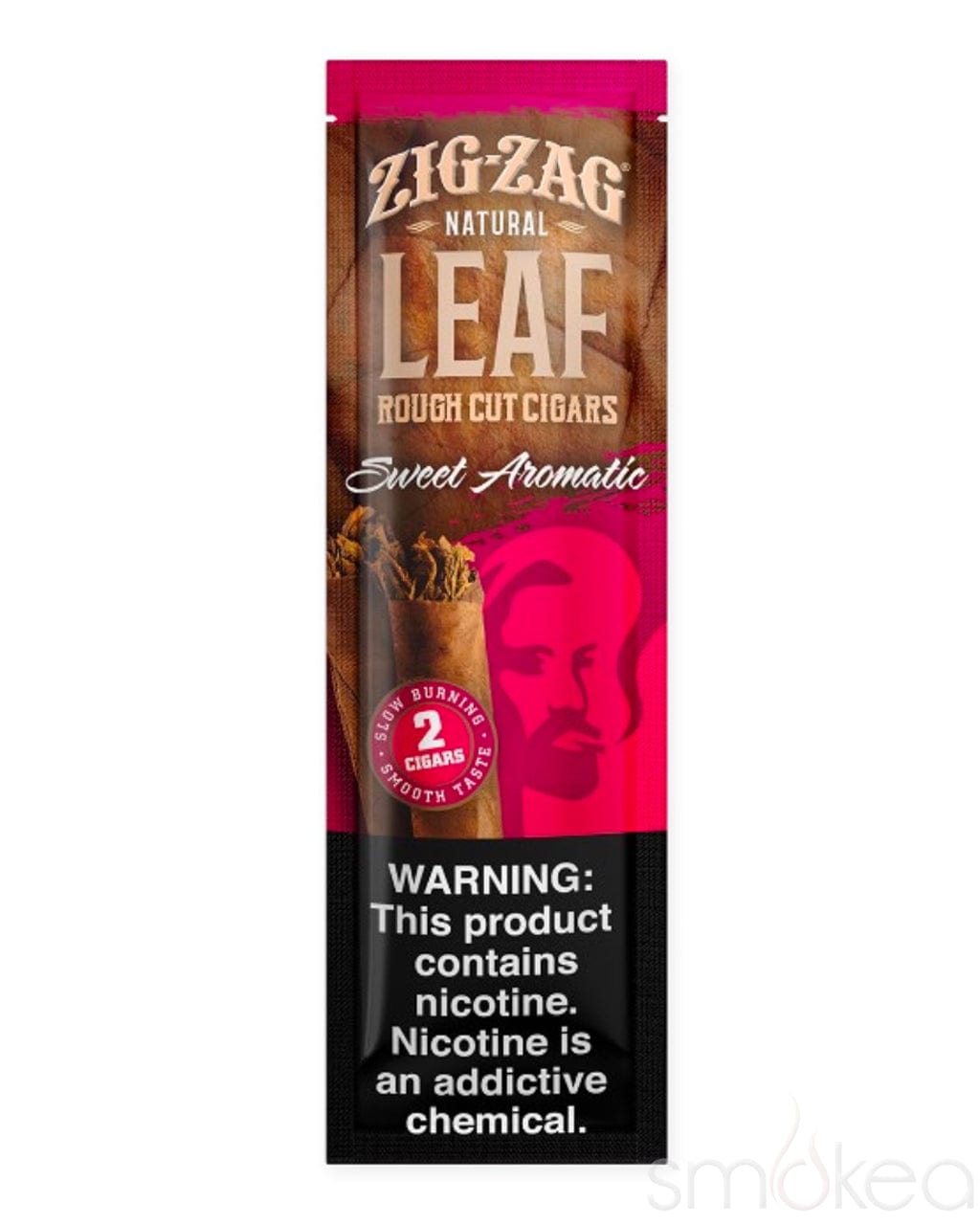 Zig Zag Natural Leaf Rough Cut Cigars (2-Pack) – fakherstore